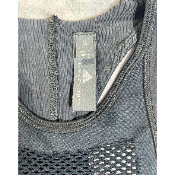 Adidas Stella McCartney Women's Black &  Navy Tank, Size Small, Excellent Cond. - Picture 6 of 6